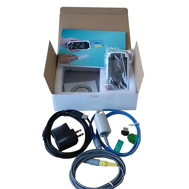 Cross-border exclusive handheld blood oxygen meter, finger clip pulse blood oxygen meter, home multi-parameter portable blood oxygen meter pic 11