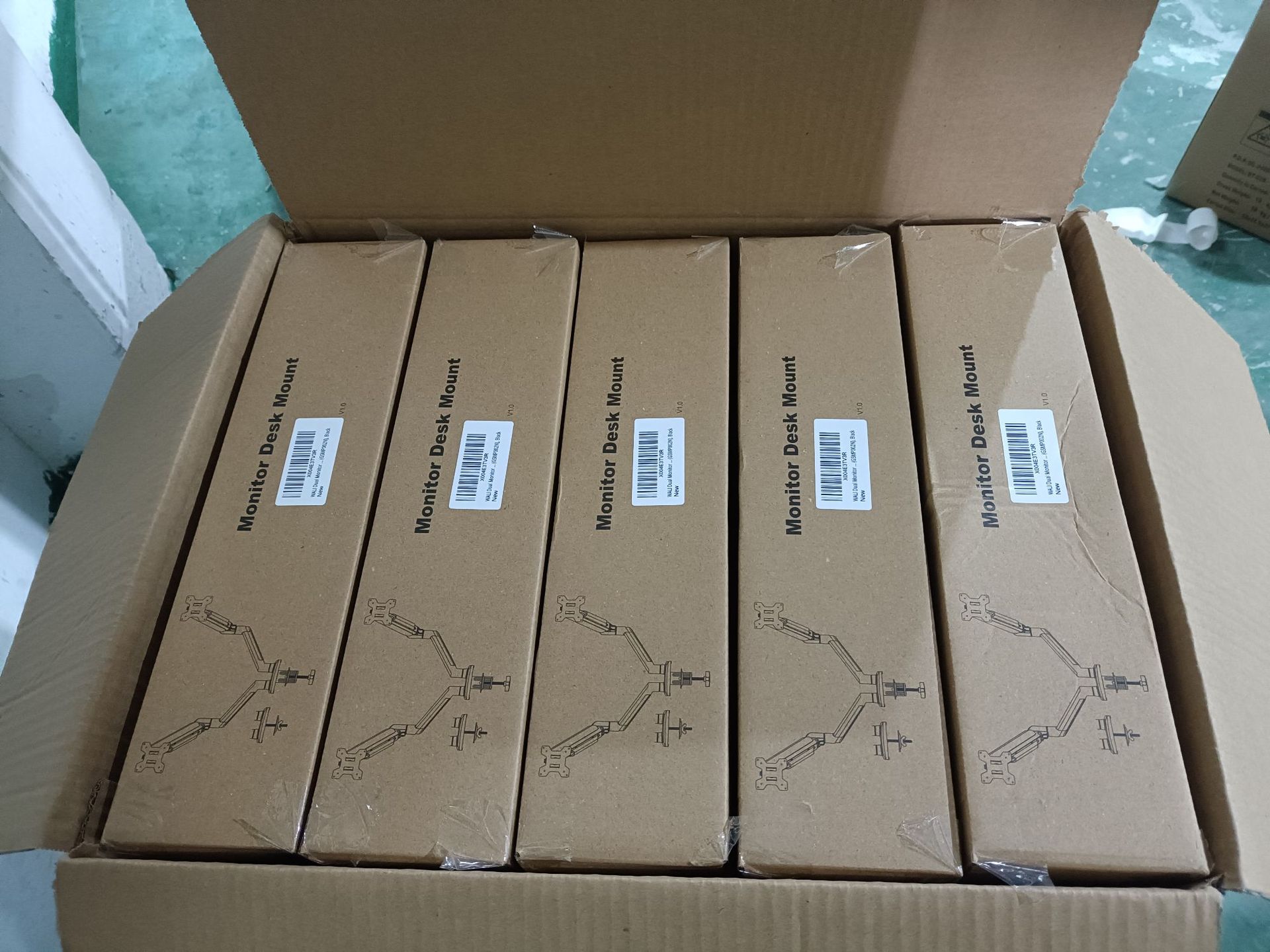 显示器支架显示屏曲面屏支架双臂气弹簧支架电脑支架详情12