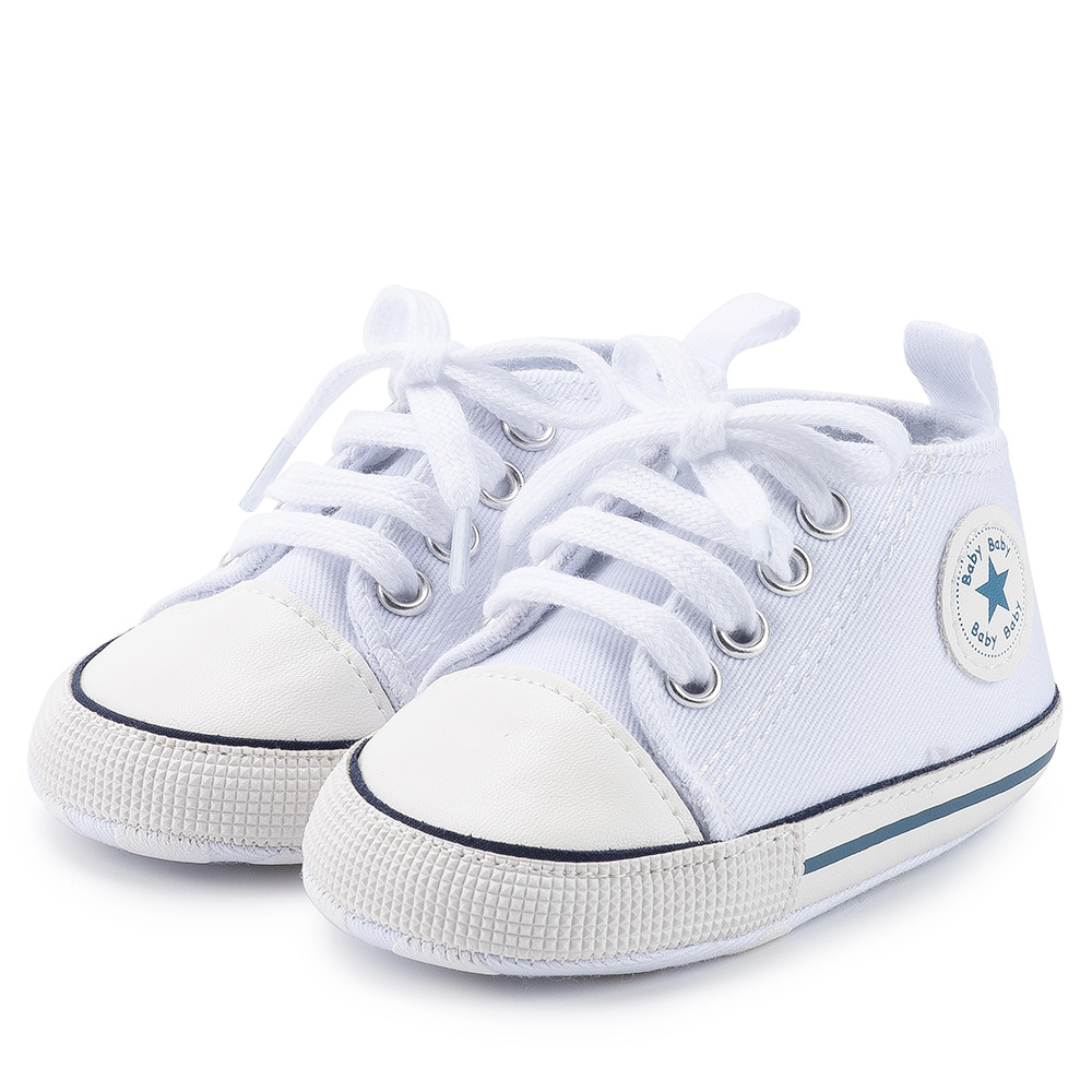 亚马逊爆款婴儿鞋宝宝鞋经典帆布鞋儿童童鞋软底学步鞋baby shoes详情2