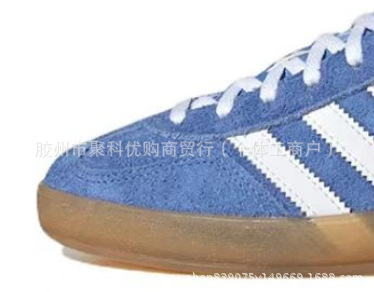 莆田德训鞋女鞋莆田高版本samba纯原百搭校园银色增高厚底红色小详情20