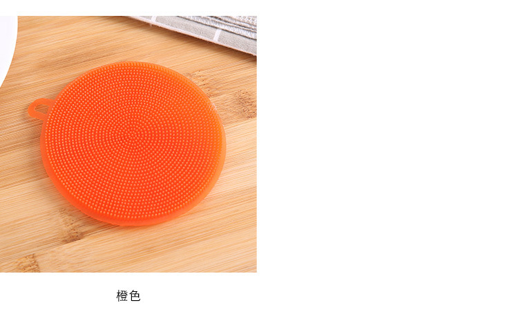 Kitchen pot washing, scrubbing and dishwashing magic tool, cleaning brush, scouring pad, silicone dishwashing cloth, special non-stick dishwashing brush, rag pic 11