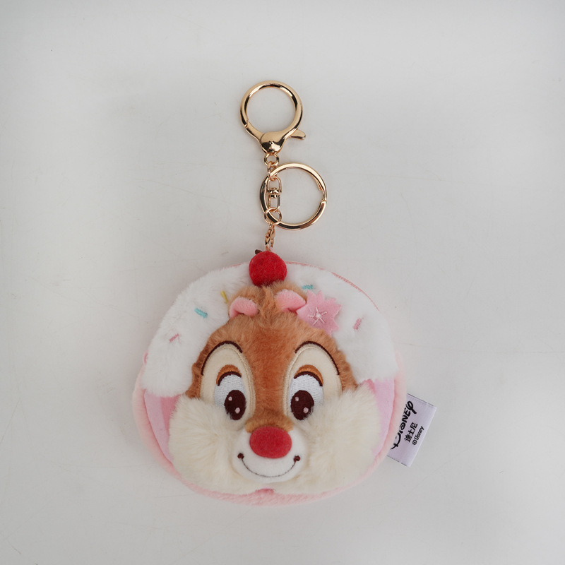 正版迪士尼挂件史迪奇公仔玩偶草莓熊毛绒玩具朱迪尼克书包挂饰女详情31