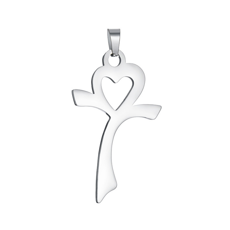 Half-price clearance sale of 36-style cross pendant and stainless steel cross necklace from the source factory for wholesale in stock pic 18
