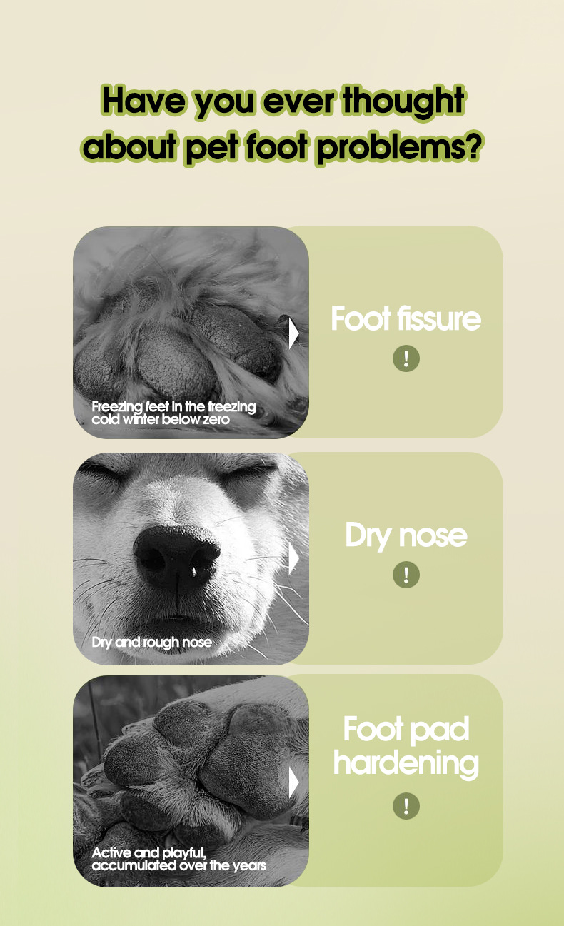 跨境专供宠物护足膏猫咪爪子防干裂狗狗脚掌肉垫护理润足霜批发详情3