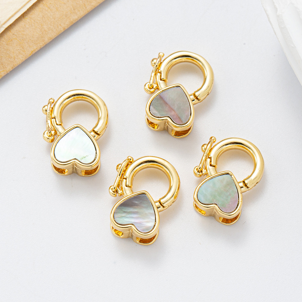 18K澳宝扣金色龙虾扣饰品扣子手链收尾连接弹簧扣diy配件材料详情9