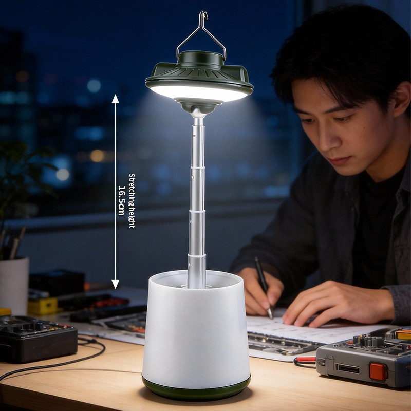 2026 New LED camping lights, wall-mounted camping tent lights, USB charging campsite emergency outdoor retractable ambient lights pic 5