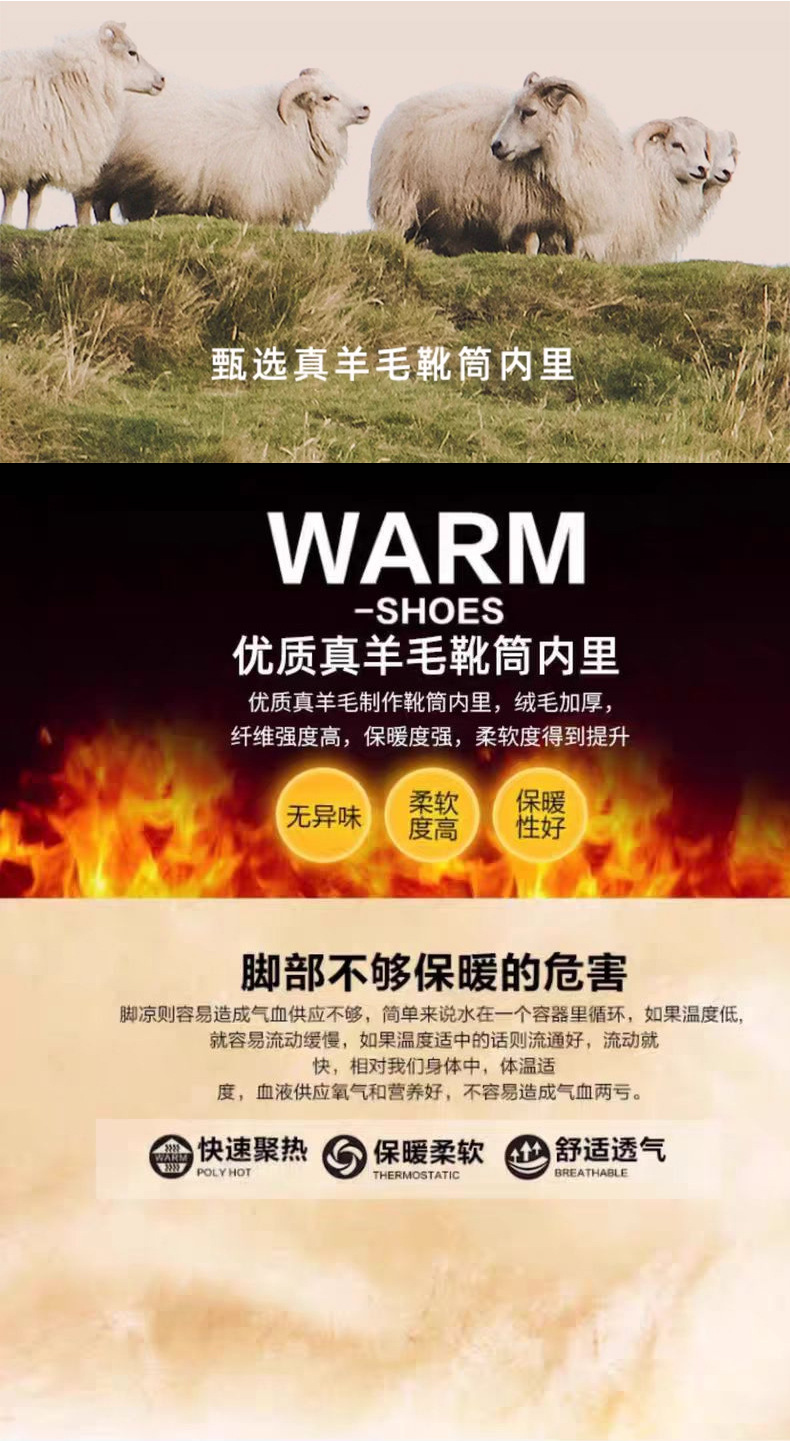 Fur one-piece thick-soled star slippers 2025 winter warm cotton shoes, wool shoes, snow boots, half slippers for women to wear outside pic 1