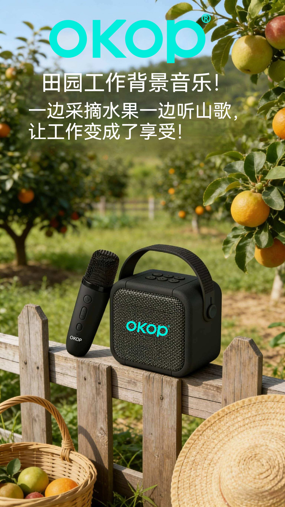 K05新款蓝牙音箱户家用外手提便携式一体迷你无线音响跨境热销详情5