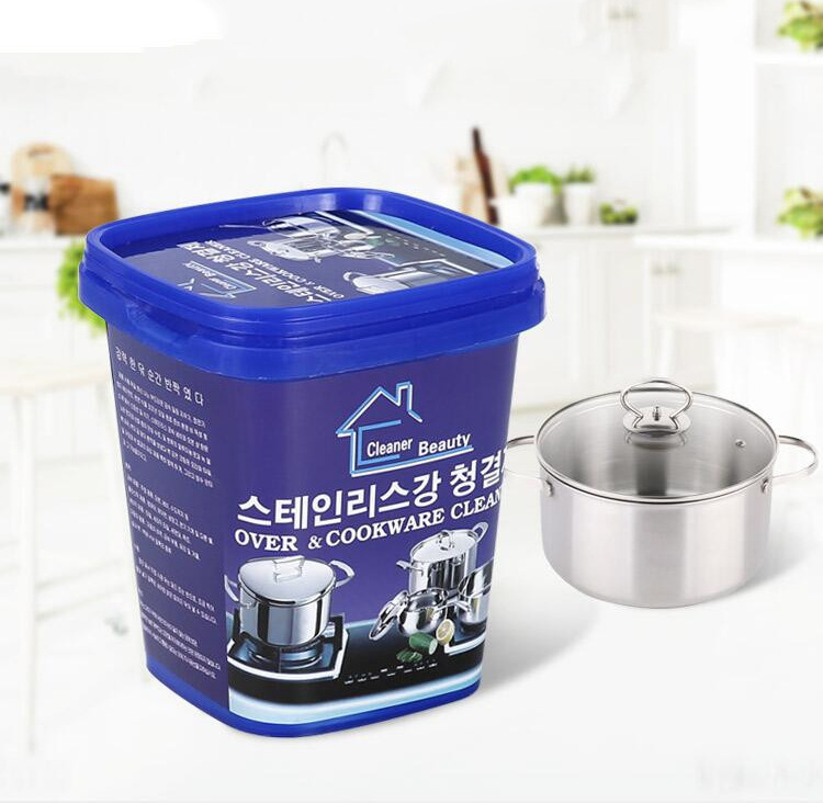 厨房多功能去污膏不锈钢清洁膏锅具锅底烧痕抛光去绣除锈剂清洁剂详情1