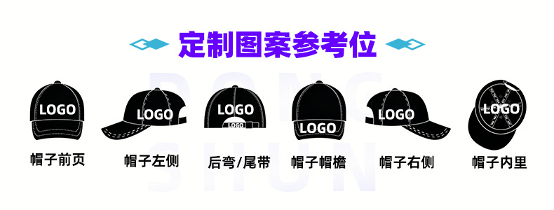 New letter S baseball caps for both men and women, all-season sun protection baseball caps with applique embroidery, factory small batch sampling pic 8
