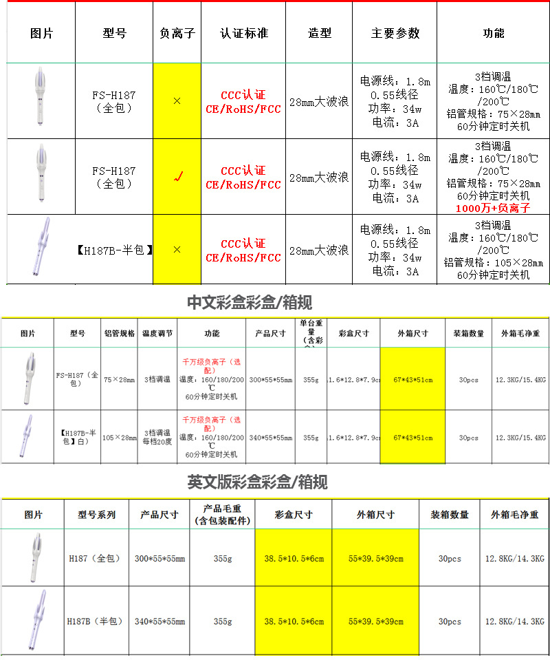 全自动卷发棒大卷大波浪负离子发懒人卷发28mm电卷棒详情2
