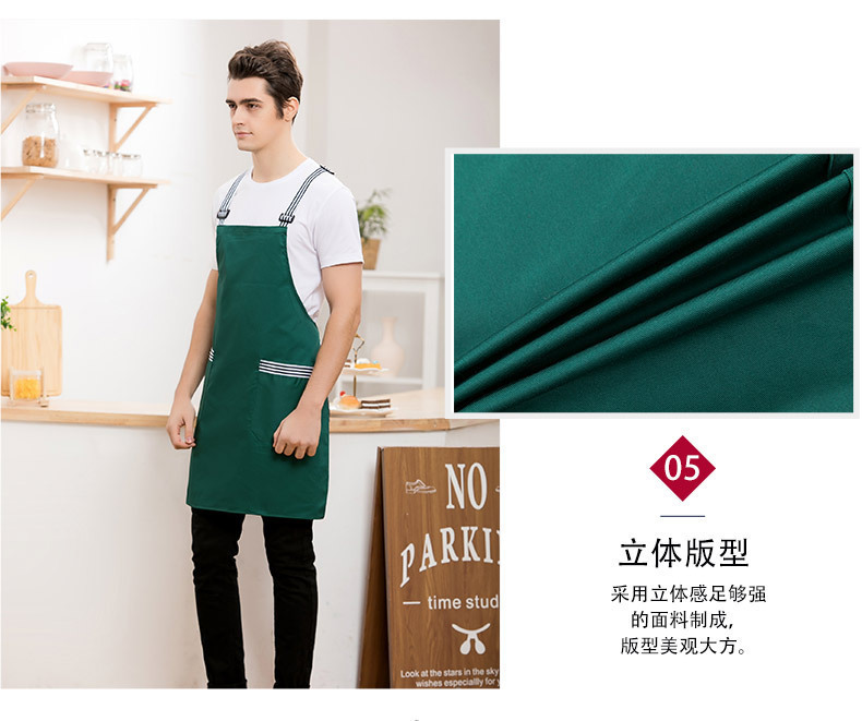 【 Chi Jia 】 Polyester apron, painting, coffee shop, hairdressing, milk tea shop, waistband, factory, car repair work clothes, outdoor burn 3445 pic 5