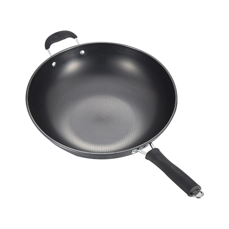 Factory production of anti-rust woks, physical non-stick woks, cooking woks, iron woks, processing and wholesale, gifts, customized according to samples pic 6