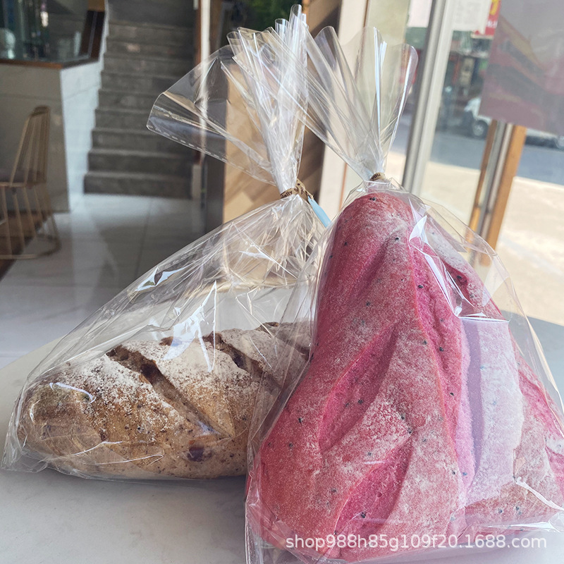 现货平口袋开口pp袋透明塑料袋opp袋糖果棒棒糖饰品包装袋带扎丝详情12