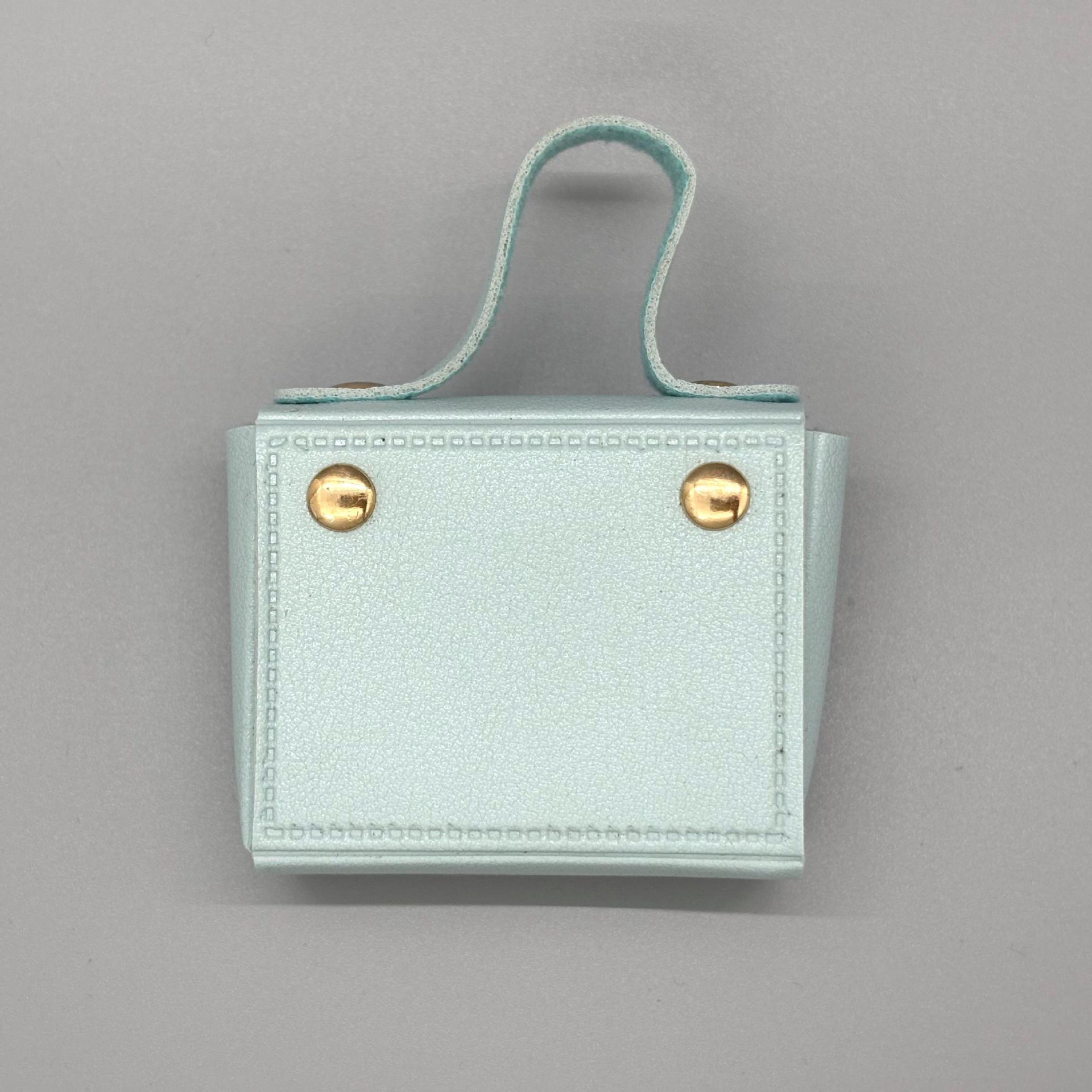 带钥匙圈迷你手提包袋硬币钱包耳机收纳便携式钥匙扣吊坠包挂饰配详情5