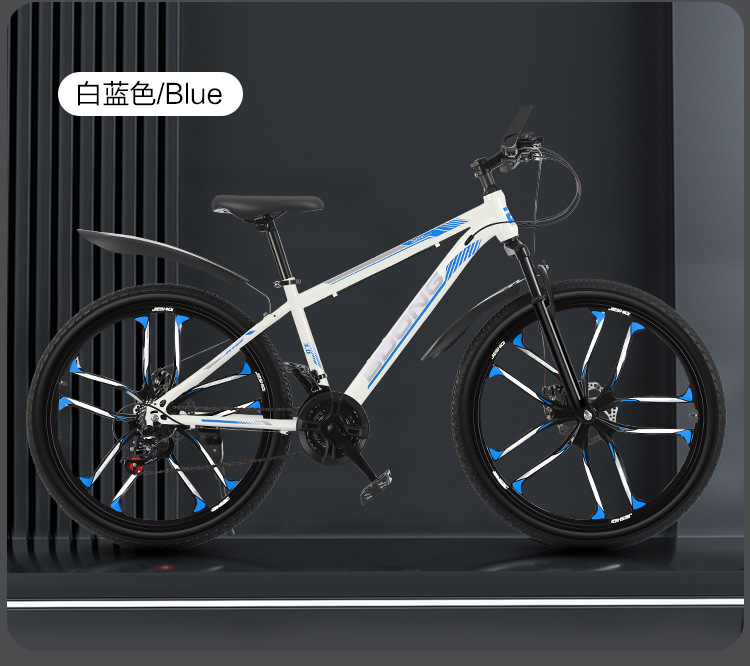 山地自行车26寸自行车24寸山地车21速山地自行车成人越野车学生车详情18