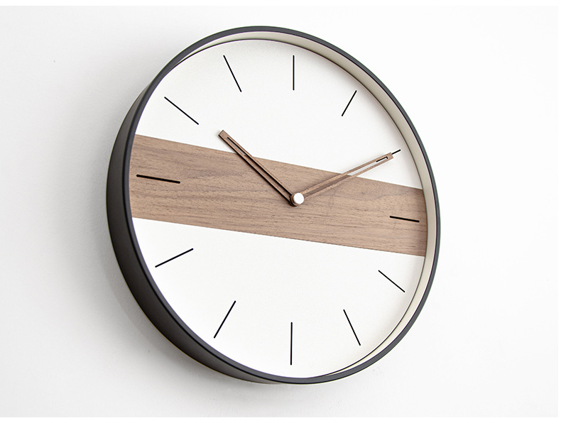 现代简约北欧创意挂钟客厅卧室家用静音时钟挂墙钟表 WALL CLOCK详情6