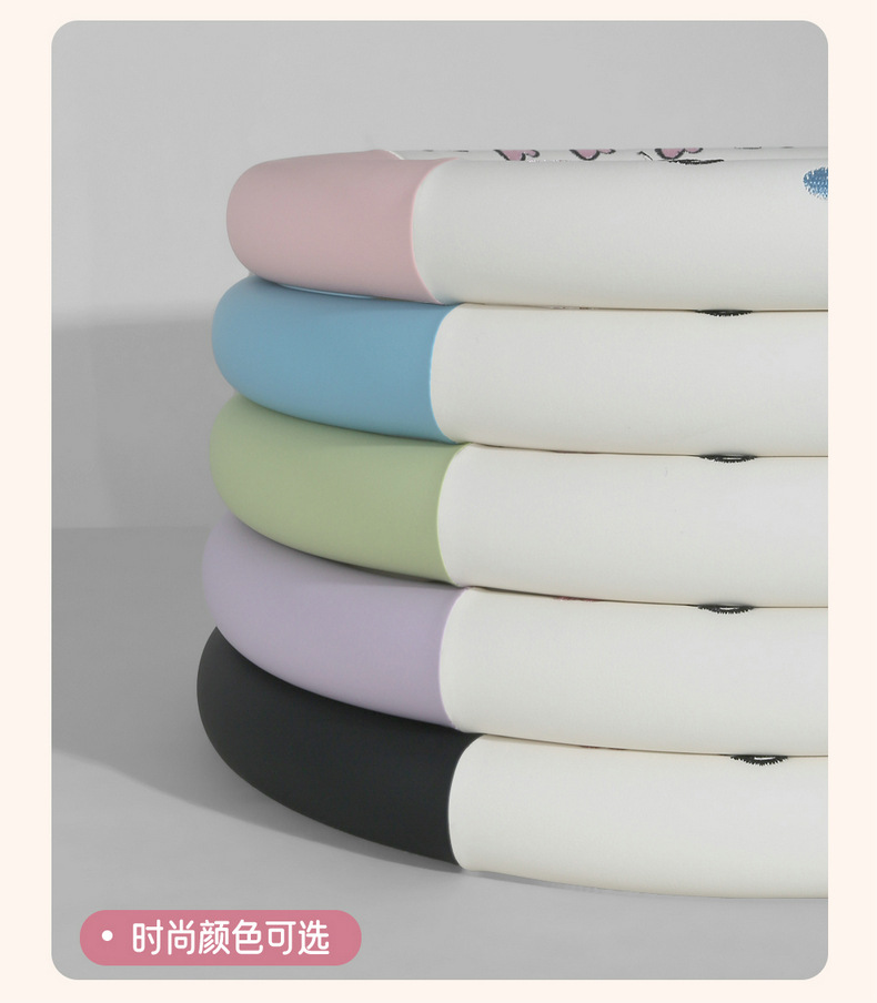 跨境专供新款出入平安车把套防滑纳帕皮卡通装饰汽车方向盘套详情11