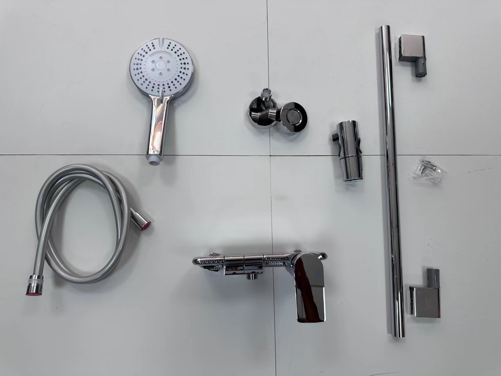 现货全铜无顶喷简易数显淋浴花洒套装家用卫生间分体式沐浴花洒详情28