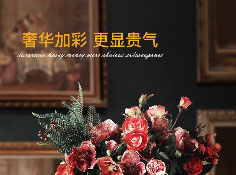 Czech imported crystal vase, high appearance level, European-style home living room decoration item, vase, light luxury and high-end glass gift pic 7