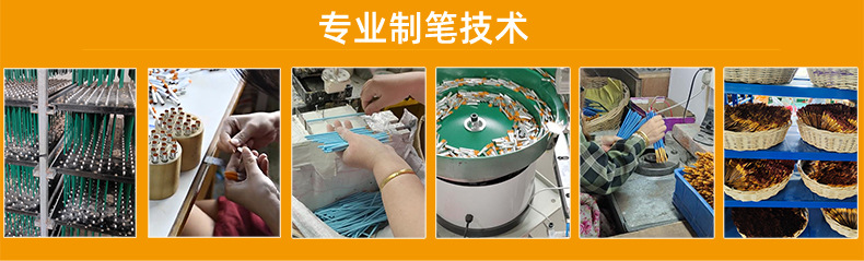 欣博文油画笔25件套木质画笔套装学生美术画笔跨境笔帘便携绘画套装美术用品批发详情16