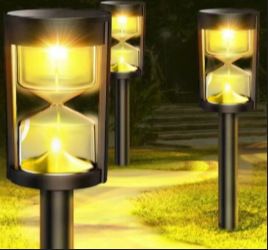 Solar garden lights, solar panel path lights, fire safety indicator lights, 1500 lumens, waterproof and energy-saving pic 16