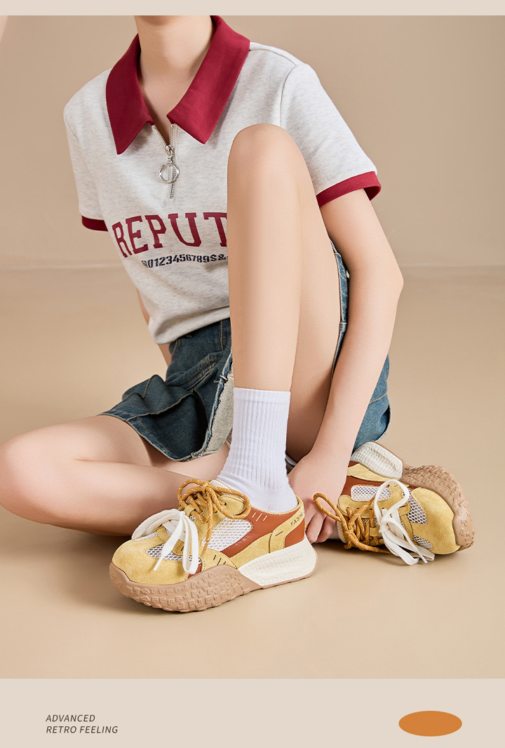 The 2025 new summer thick-soled dad shoes with breathable mesh and height-increasing design can be worn on one foot. The Forrest Gump shoes are versatile for women pic 14