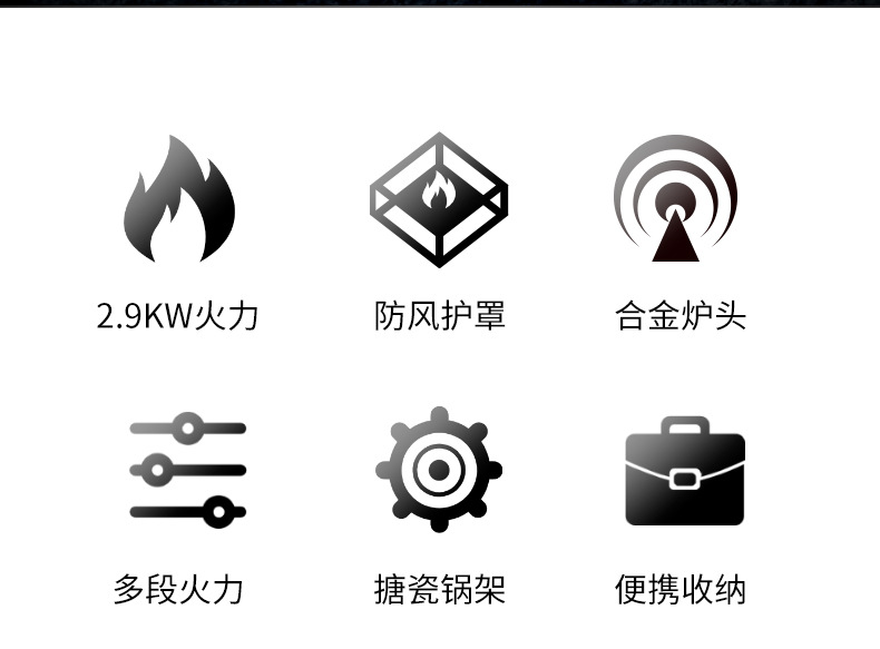 户外便携烧烤野炊卡式炉家居火锅炉煤气瓦斯炉子燃气灶商用酒店炉详情3
