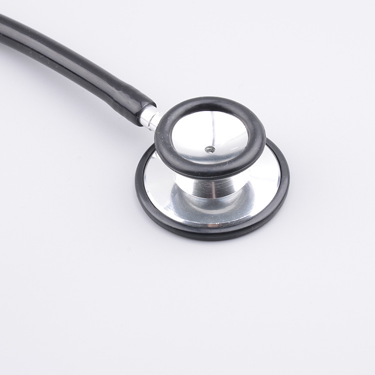 Cross-border English version Stethscope medical double-head double-sided stethoscope, color box ear hook stethoscope pic 10