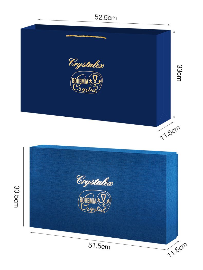 Czech imported crystal white spirit cup set, high-end gift box for spirits, home graduated wine dispenser, one-sipped cup pic 17