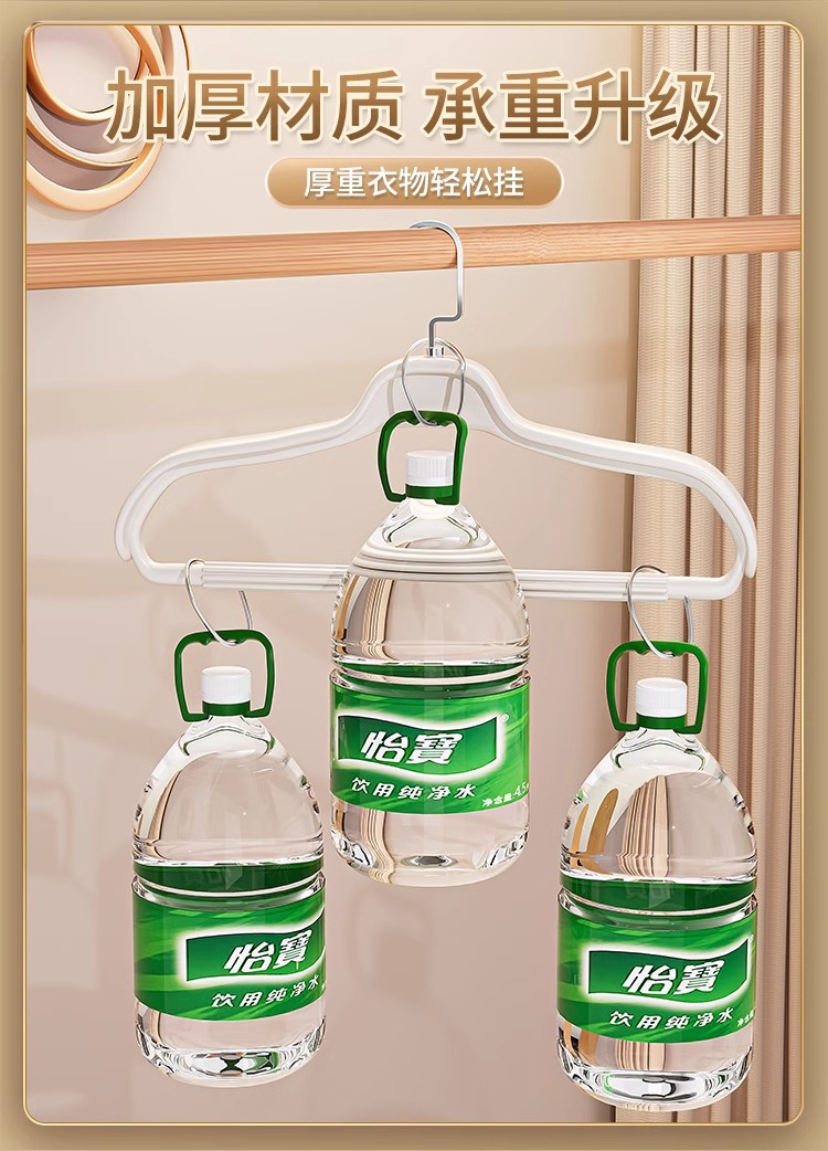 衣架家用挂衣宽肩无痕防肩角不起包加粗加大西装挂架防滑大衣撑子详情7