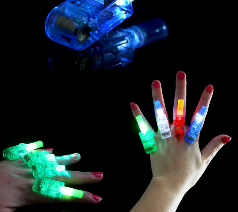 Wholesale manufacturer of colorful led luminous finger lights, bulk ring finger lights, street stall luminous night light toys wholesale pic 5