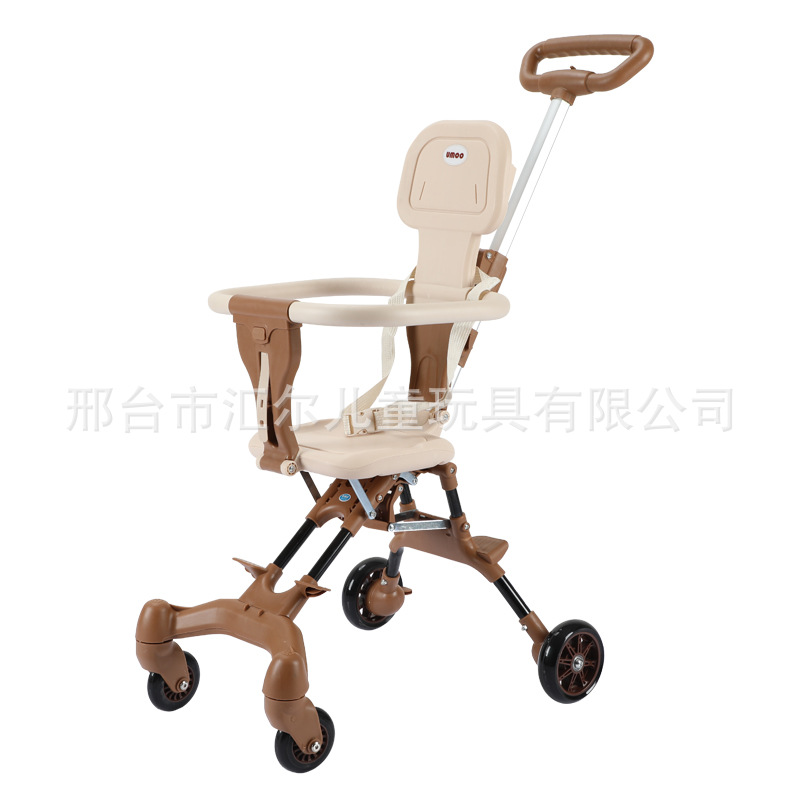 抖音跨境热卖婴儿推车遛娃神器婴儿推车一键可折叠双向可坐轻便四详情20