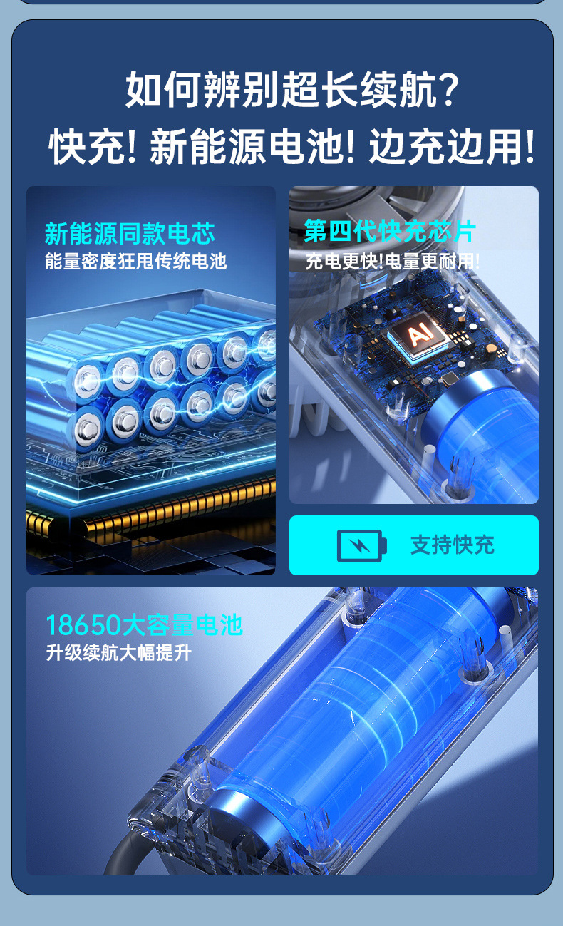 严选冰敷手持迷你小风扇半导体制冷户外小型便携式随身小空调充电详情12