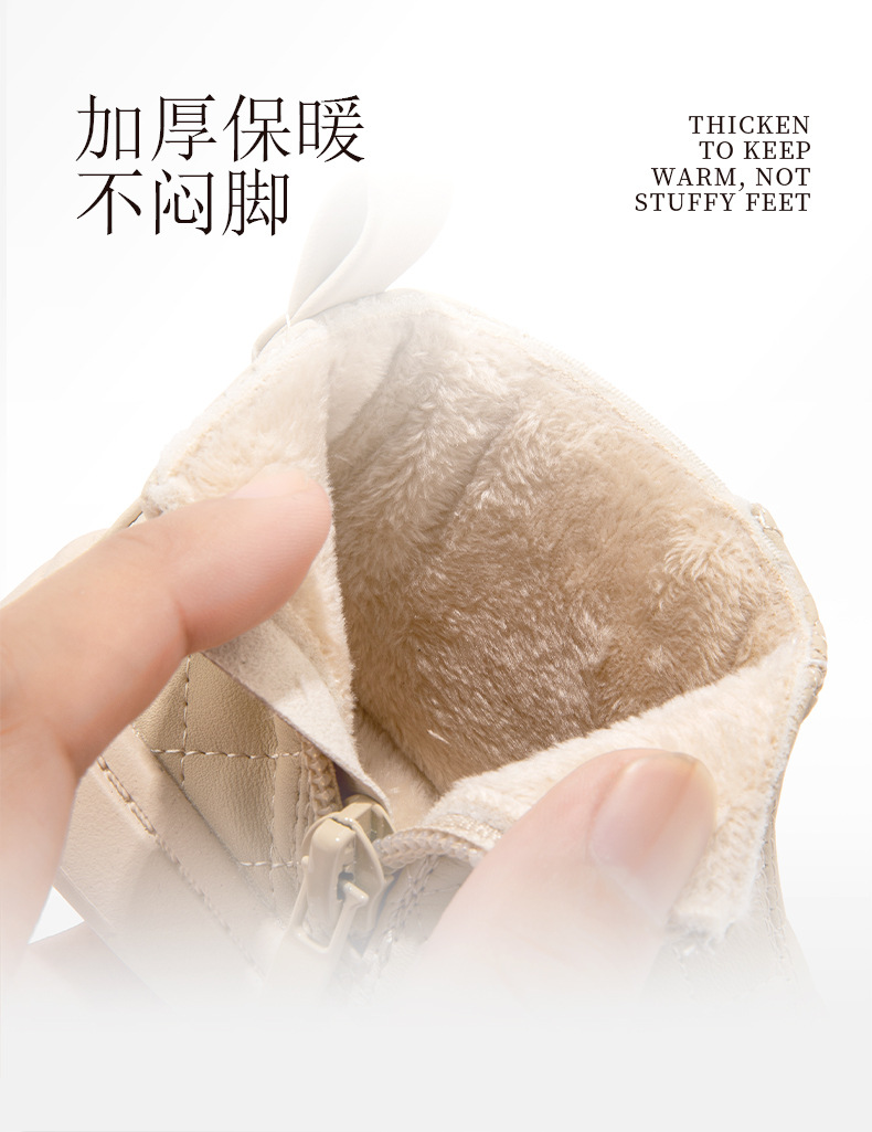 宝宝小皮靴秋季新款1-3岁男女童软底学步鞋软底小童高板单鞋批发详情3