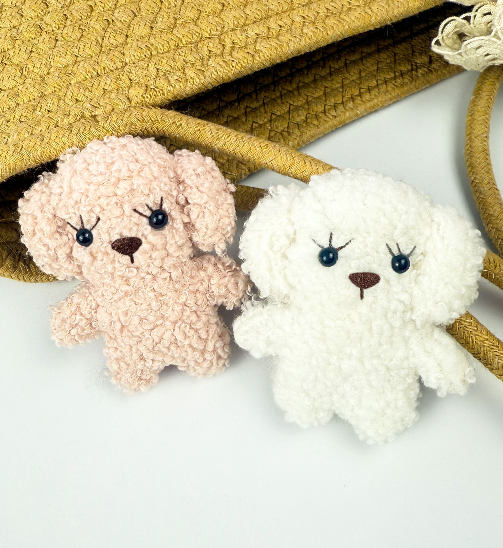 Teddy dog plush pendant, bag decoration, plush in stock, wholesale, doll pendant, diy clothing accessories manufacturer pic 7