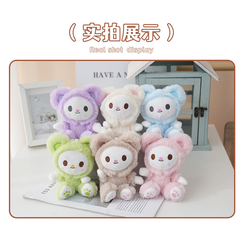 Wholesale of cute and adorable baby bear plush pendants, bags, keychains, dolls and toys pic 8