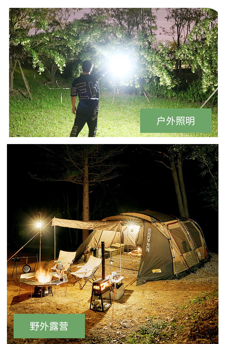 Jiuliang DP intelligent constant current emergency bulb, ambient light, fire light, 12V waterproof and dustproof pic 43