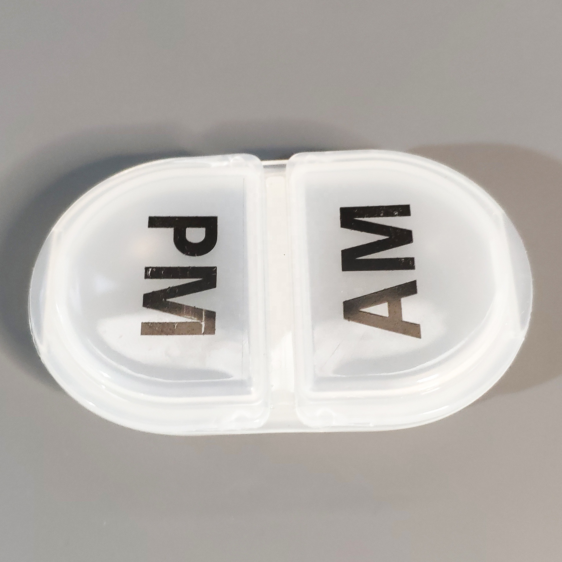 Cross-border exclusive PP plastic small medicine box, travel mini portable medicine storage box, flip lid pill dispensing box pic 7