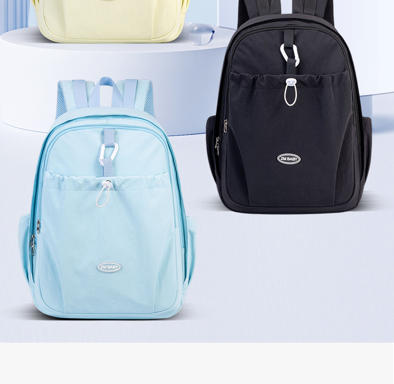 芝麻宝贝时尚双肩背包女学生小众初中女生高颜值大容量双肩包详情10