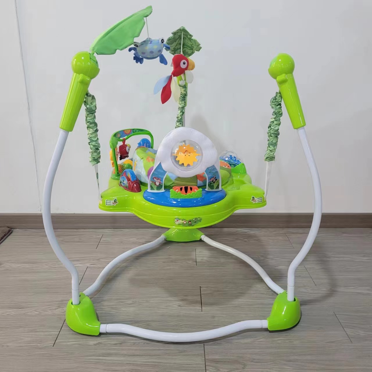 Cross-border baby jumping chair, fitness frame, music toy, newborn baby jumping park, multi-functional jumping swing pic 5
