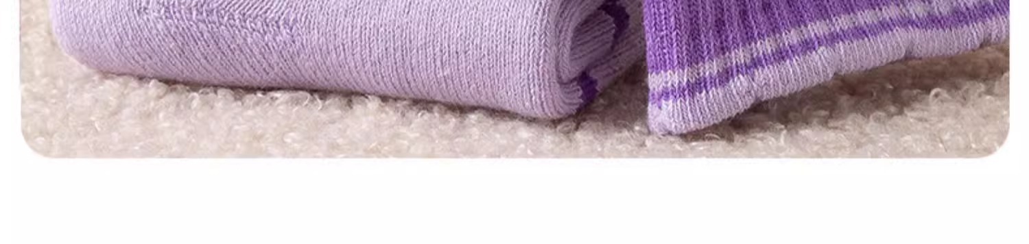 儿童袜子秋冬棉袜女童中筒袜女孩秋冬季加绒加厚女宝宝男童长棉袜详情6