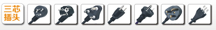Supply American standard elbow power cords, American plug connection wires, Costa Rican American standard word tail extension wires pic 5