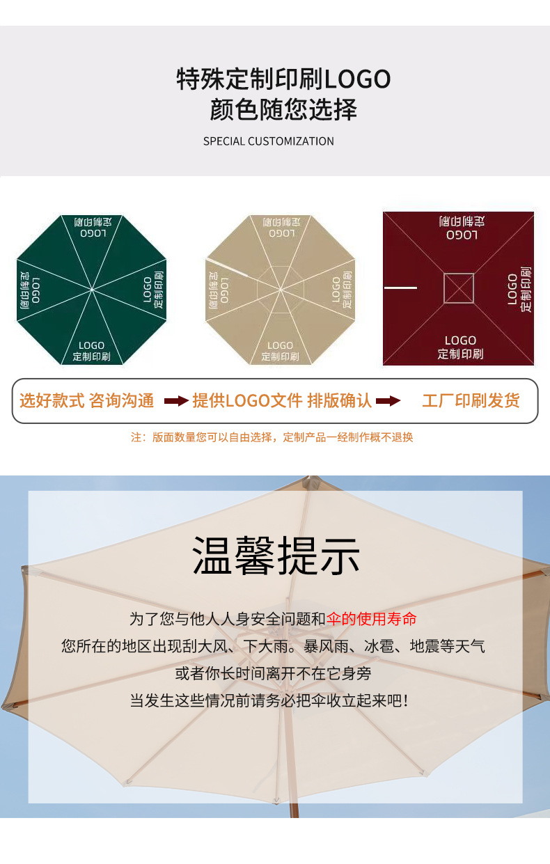 工厂直发户外遮阳伞太阳伞庭院伞迷你罗马伞中东吊伞批发详情20