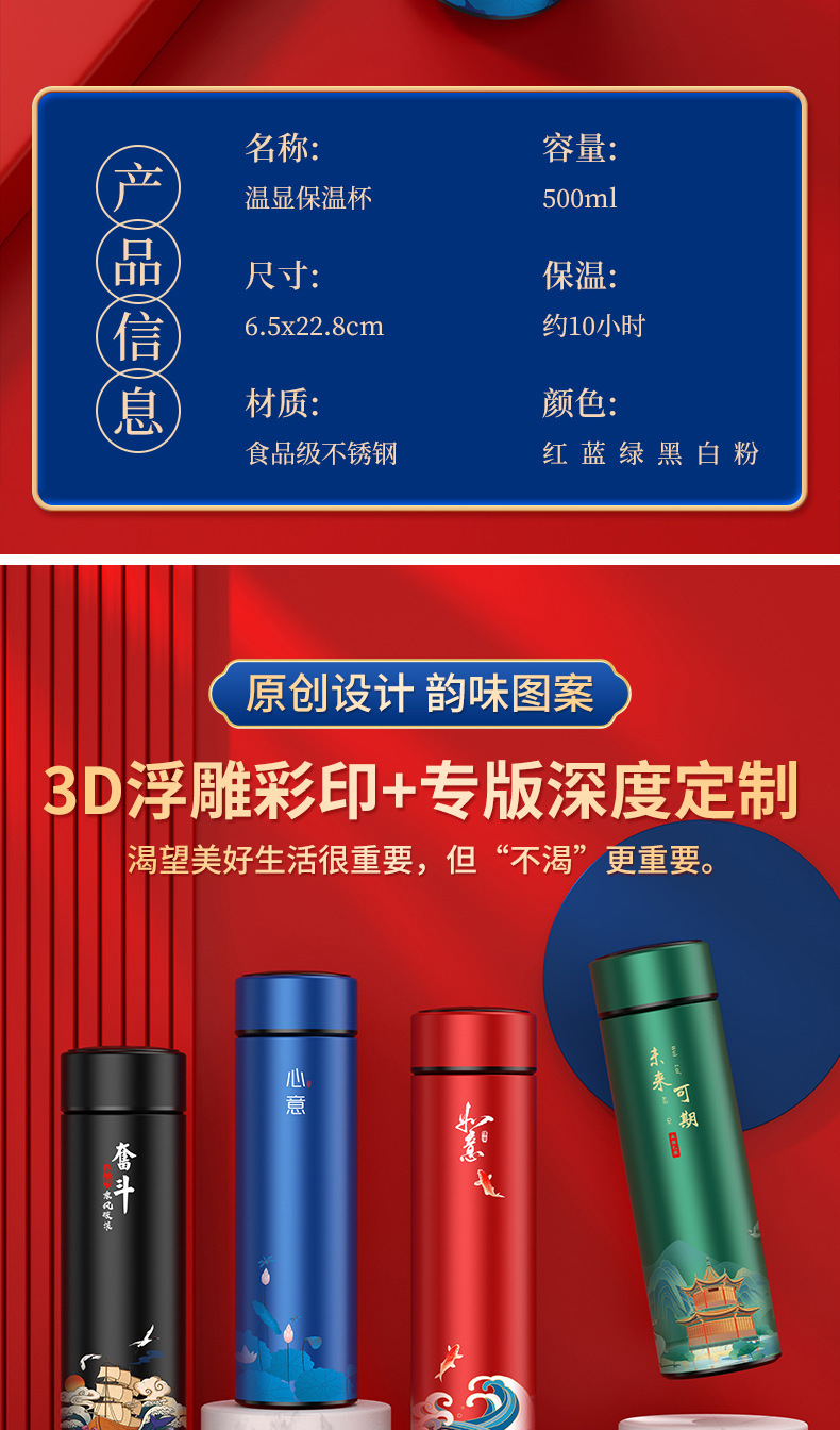 国潮风礼品实用送客户高级感商务伴手礼套装创意文创礼物定制LOGO详情8