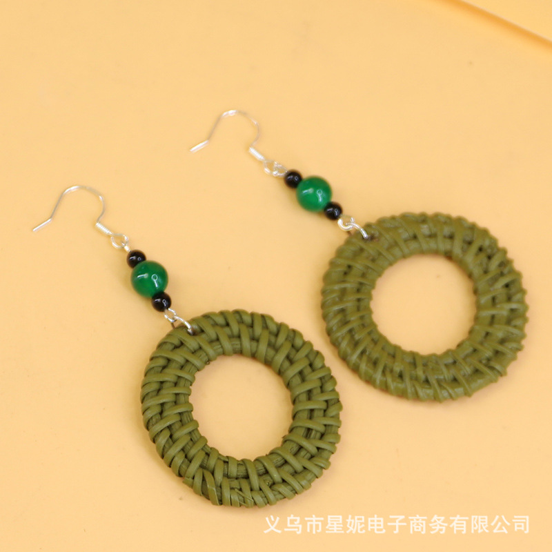 Wholesale of Sparkling Zircon earrings and earrings: Simple and fashionable earrings, versatile earrings and accessories for women, trendy styles pic 17