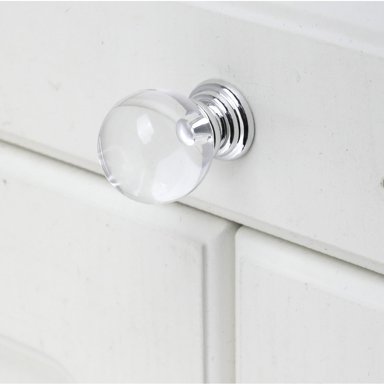 轻奢意式实心柜门圆形单孔拉手金色黑色法式简约橱柜衣柜抽屉把手详情28