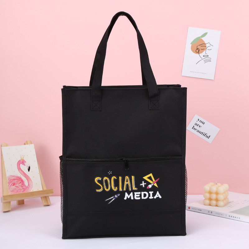 Factory direct supply of cartoon hand-held book bags for primary school students, lightweight and reducing burden. Carefully selected bags for after-school training and remedial classes. Practical and durable school bags for primary school students pic 7