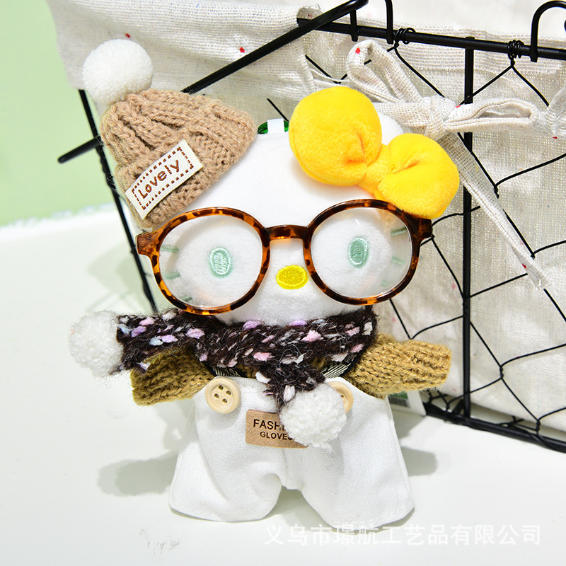 凯蒂猫小挂件可爱hellokitty毛绒公仔玩偶包包挂饰Kitty创意潮品详情6