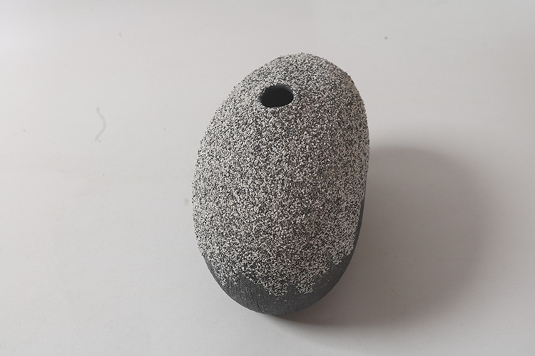 2025年北欧INS风简约陶瓷花瓶摆件干湿花插容器花艺花器装饰条纹仿陶瓷花瓶摆件详情18